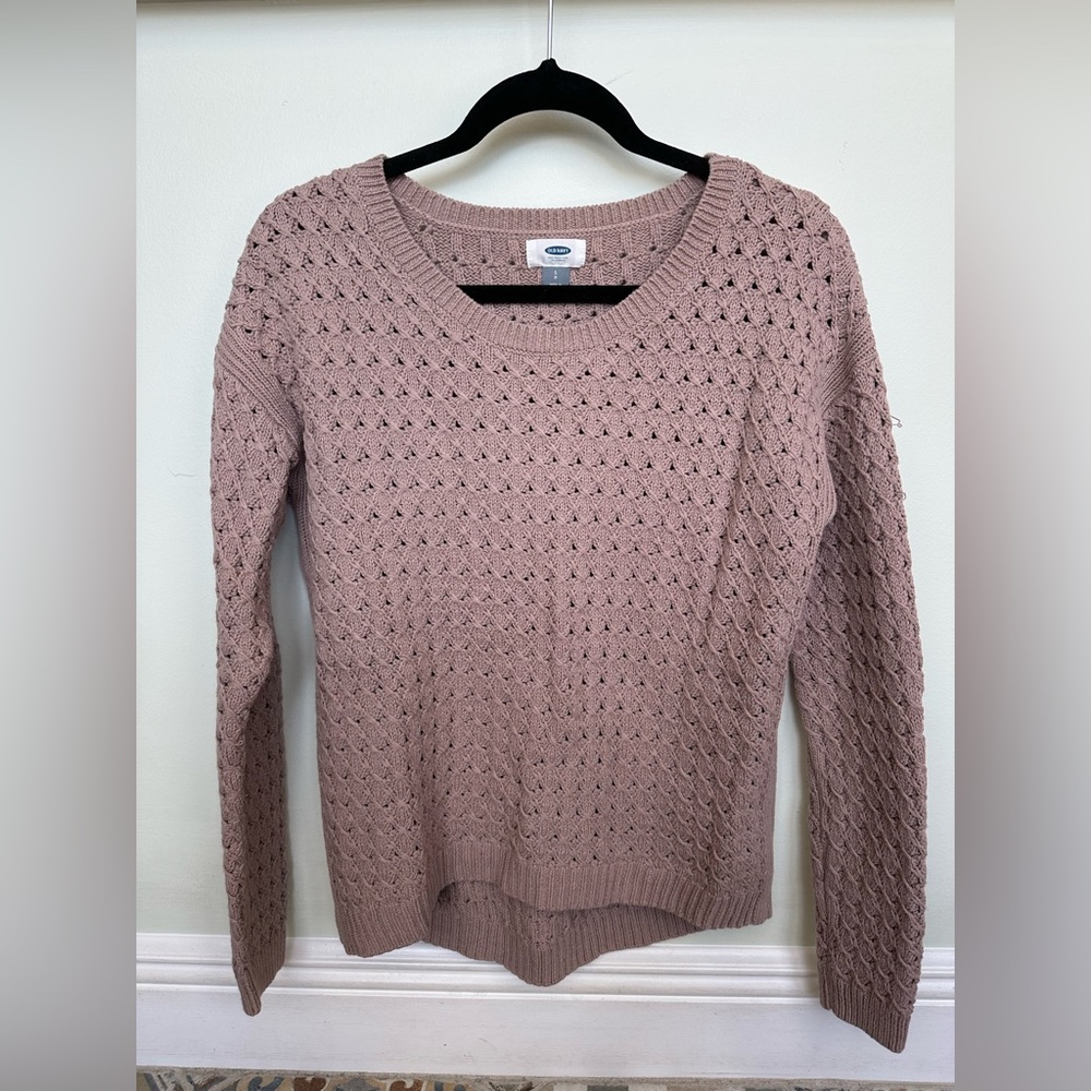 Old Navy Crochet Sweater